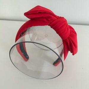 Lele Sadoughi red Holly headband